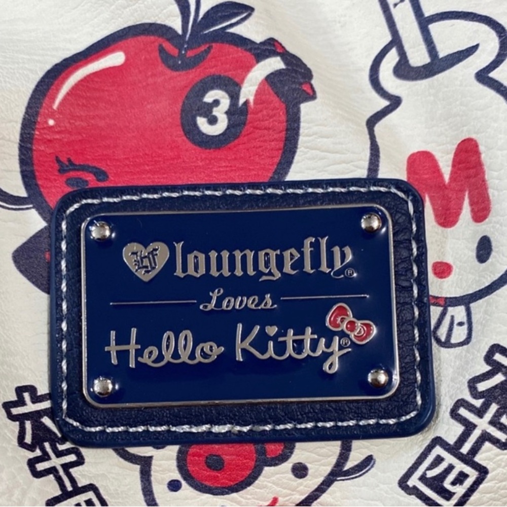 Hello kitty mini backpack. Super buttery soft leather. BoxLunch exclusive. - Picture 6 of 11